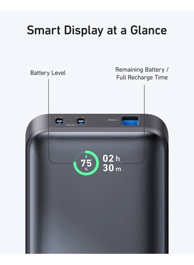 Anker Power Bank, 533 Power Bank (PowerCore 30W), Power IQ 3.0 Portable Charger with PD 30W Max Output, Pack for iPhone 14 Series, Dell, Microsoft Surface, iPad Pro, and More - Image 5