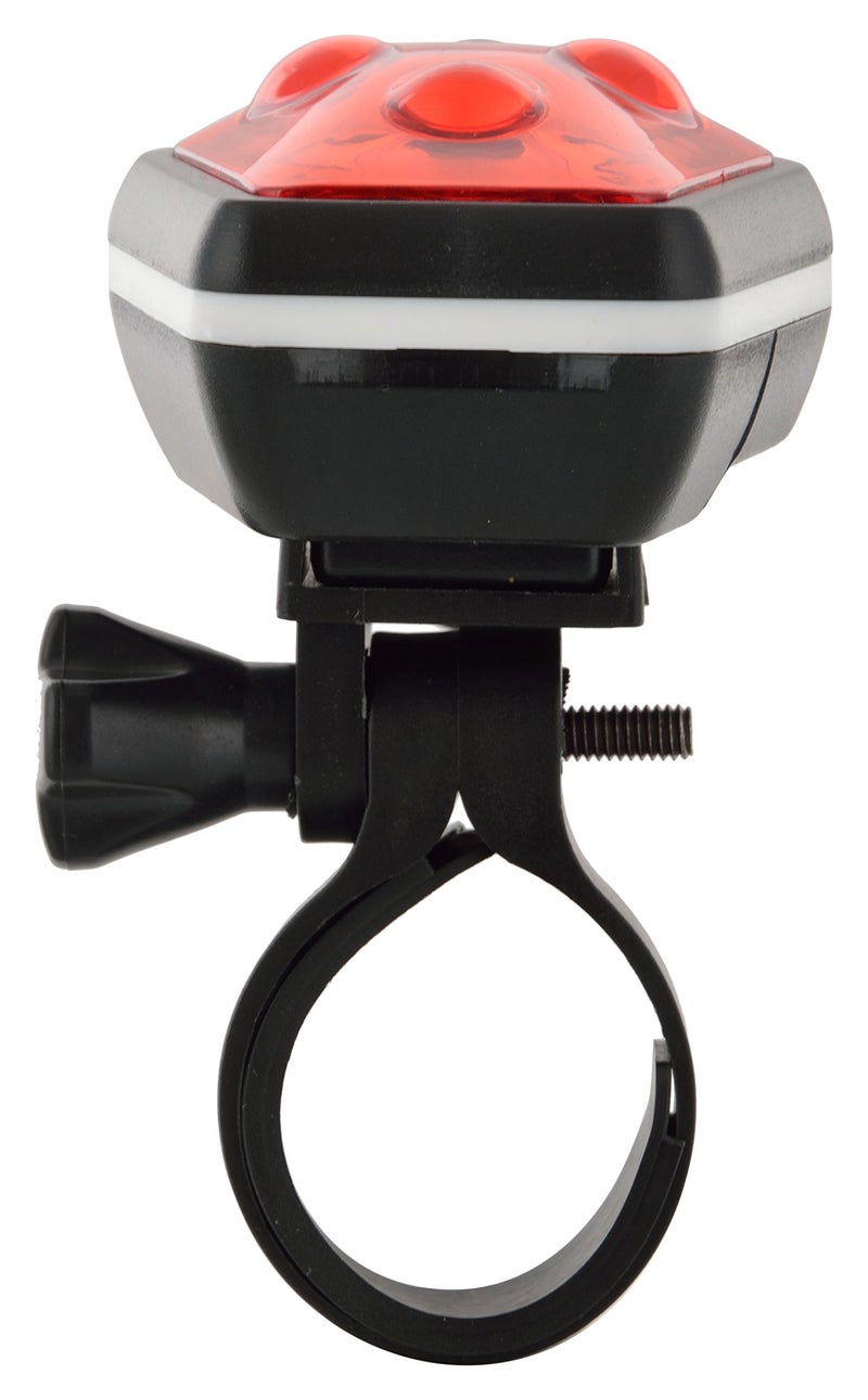 Dark Horse® Hornet Front LED 3 Mode Light & Horn and 4 LED 7 Mode Tail Light, Red - Image 3