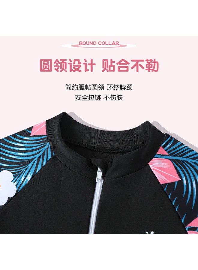 YouYou Children's Swimsuit For Girls, Small/medium/large Kids, Hot Spring Princess One-piece Dress, 2025 New Style, Stylish Girl's Swimwear - Image 3