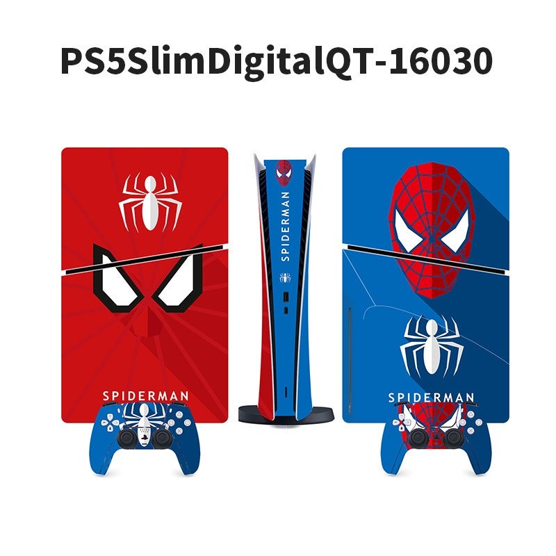 PS5 Game Console Sticker Digital Version Spider-Man Series European American Style Personalized Colorful Sticker