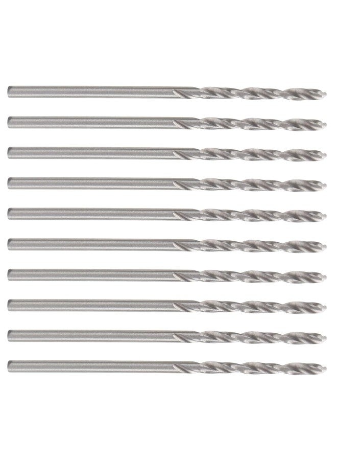10Pcs Hand Drill Twist Drill Bit Straight Shank Drill Bit, 1.75mm Durable Pearl Drilling Machine Tools Professional for Pin Vise Hand Drill - Image 2