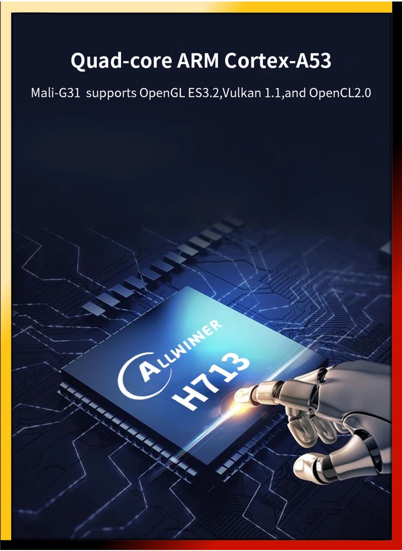 دي بلو - جهاز عرض ذكي 120ANSI Lumens HD ذكي Android 11 سينما صغيرة محمولة، شاشة عرض 130 بوصة، مصباح 4K، مسرح سينما منزلي، عروض فيديو للألعاب، شاشة دوارة 180 درجة، عرض للهاتف المحمول - Image 1