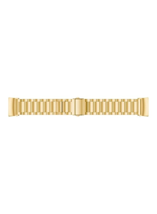 NIBEMINENT Stainless Steel Waist Strap Watch Band Gold - Image 3