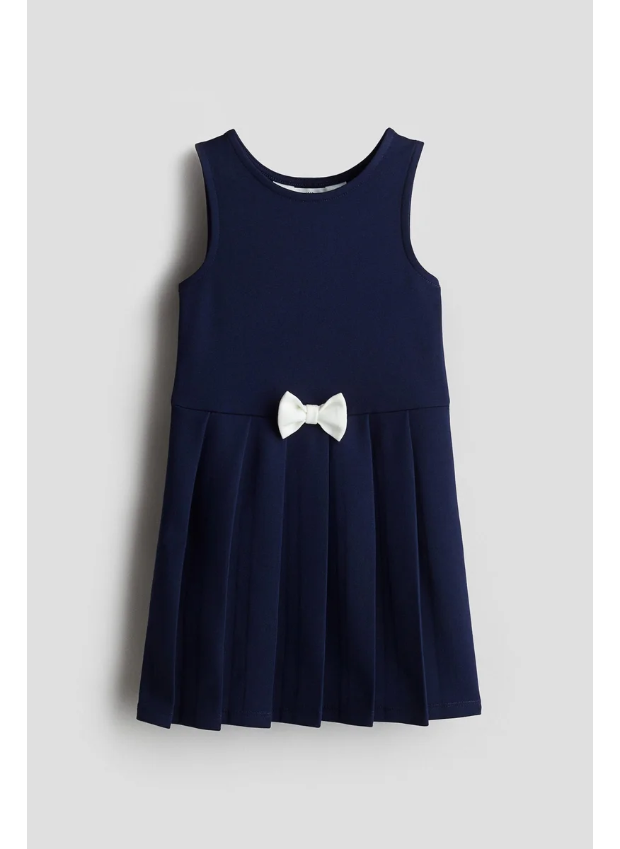 اتش اند ام Bow-Detail Jersey Dress