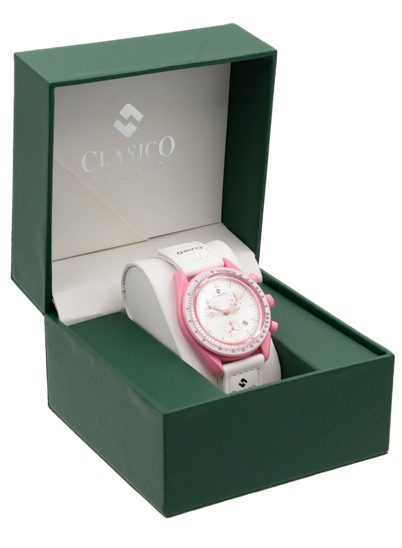 Clasico ⌚ Meteor Unisex 38mm Velcro Synthetic Strap Watch – Sleek, Rugged & Adventure-Ready - Image 5
