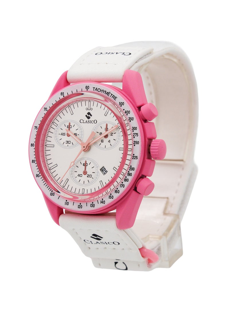 Clasico ⌚ Meteor Unisex 38mm Velcro Synthetic Strap Watch – Sleek, Rugged & Adventure-Ready - Image 2