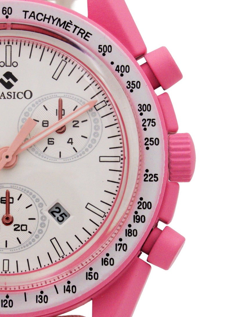Clasico ⌚ Meteor Unisex 38mm Velcro Synthetic Strap Watch – Sleek, Rugged & Adventure-Ready - Image 4