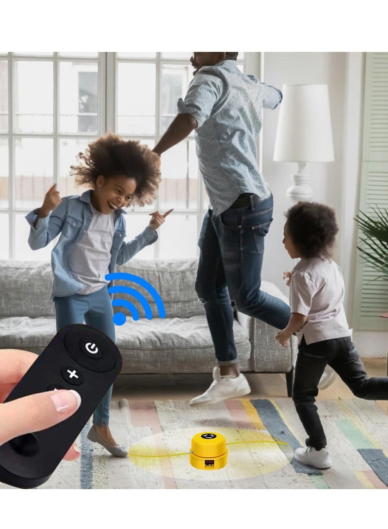 Excefore Electronic Fitness Jump Rope, Multiplayer Rope Skipping Machine, Portable Motorized Rope Skipping Hopper Game, Having Fun Exercising Smart Jump Rope Equipped with Jump Counter - Image 2