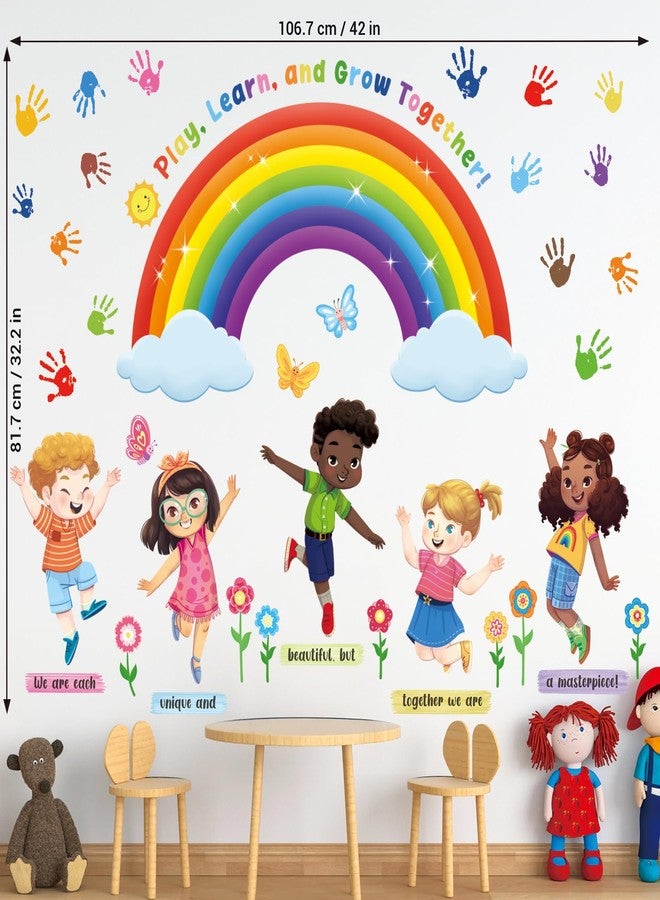 DECOWALL SG2-2508 Kids Reading Play Corner Wall Decals Removable Stickers for Nursery Bedroom Study Learning Fun Décor - Image 5