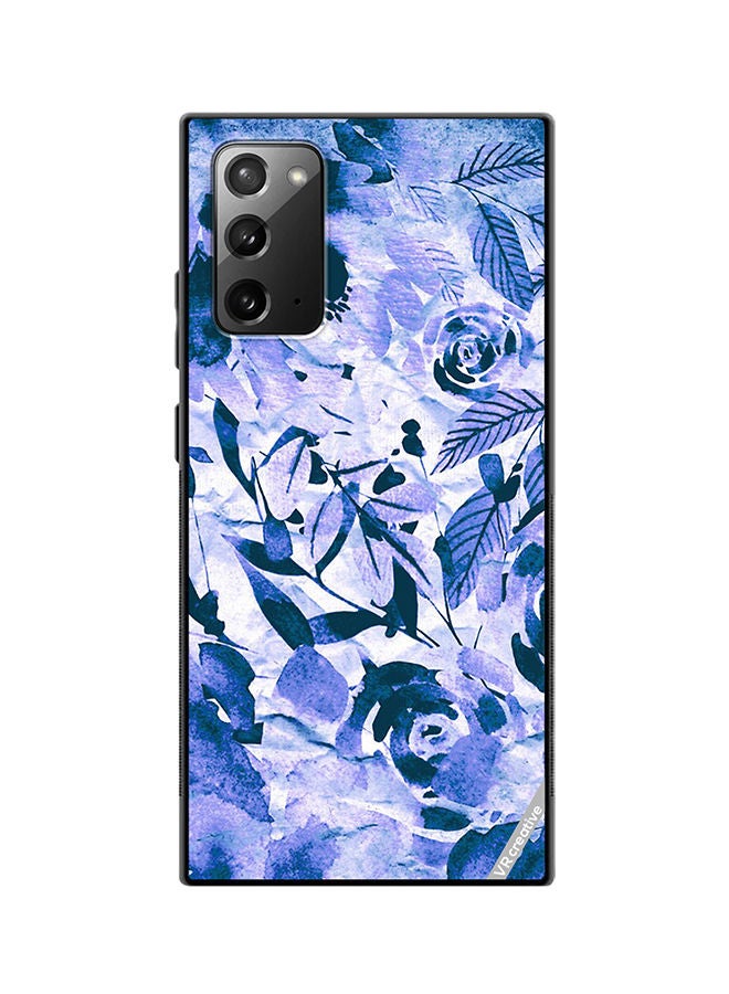 VR CREATIVE Protective Case Cover For Samsung Galaxy Note20 5G Flower Design Multicolour - Image 1
