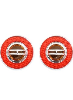 Al Khateeb Universal Car Door Protectors Bump Stop Door Edge Guard Strip Dent Reflectors 