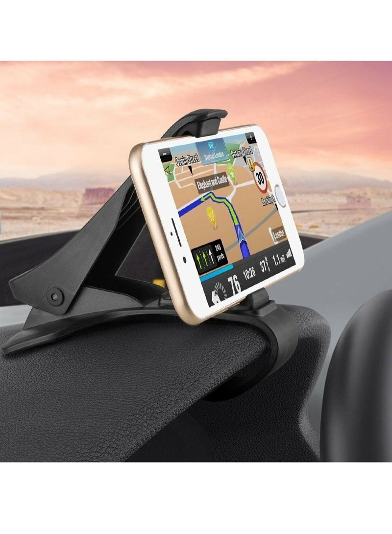 ELTRAZONE Car Phone Holder Dashboard Cellphone Mount Mobile Clip Stand HUD Non-Slip Cell Phone Holder Design for Smart phone - Image 2