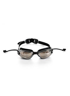 ENDLESS  EL1005 Stylish Swimming Goggle with Anti-Fog and UV Protection | Material : Silicon, PU | Attached Ear Buds and Adjustable Strap | Soft Silicone Gasket for Leak Proof | With Hard Case  - Image 1