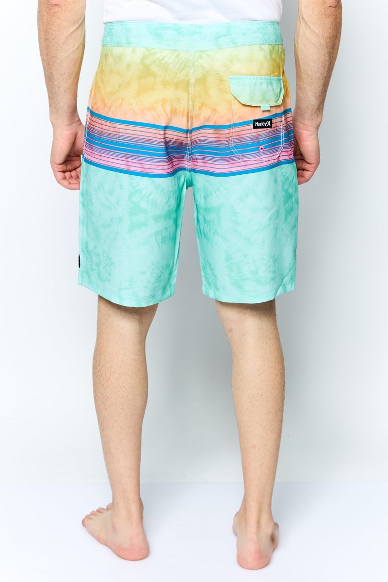 Hurley Men Brand Logo Board Shorts, Multicolor - Image 3