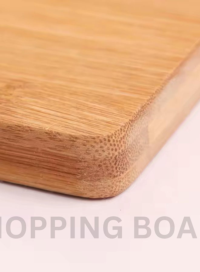 Feelings Wooden Chopping Board Bamboo Cutting Board 40x30x1.8cm  - Image 4