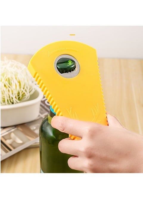 2Pcs Open Any Bottle Effortlessly With This Creative Multi-Purpose Bottle Opener!