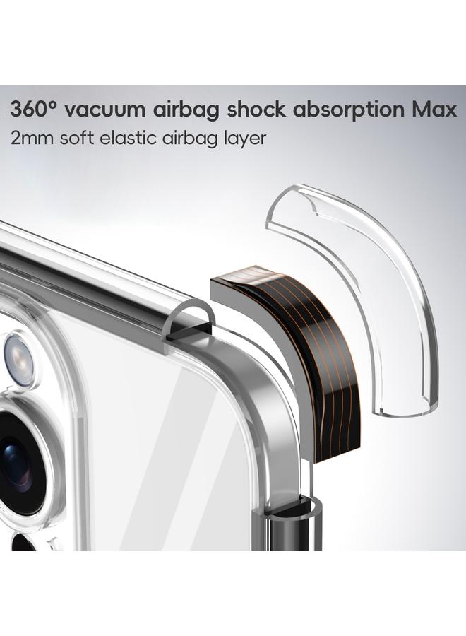 Zaboon Case For iPhone 11 Pro Max Vacuum Airbag Y1 Series Transparent MagSafe Magnetic Phone Case - Image 3