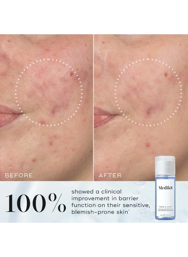 Medik8 Press & Clear Exfoliating 2% BHA Tonic 150ml - Image 2