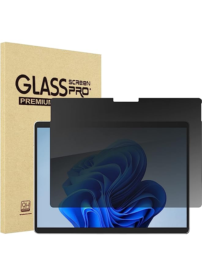 Procases Microsoft Surface Pro 8 Surface Pro X 13 Inch Privacy Screen Protector, Anti-Spy Tempered Glass Ultra Thin Tinted Screen Film Guard For 13 Inch Surface Pro 8 Pro X 2021 Release - Image 1