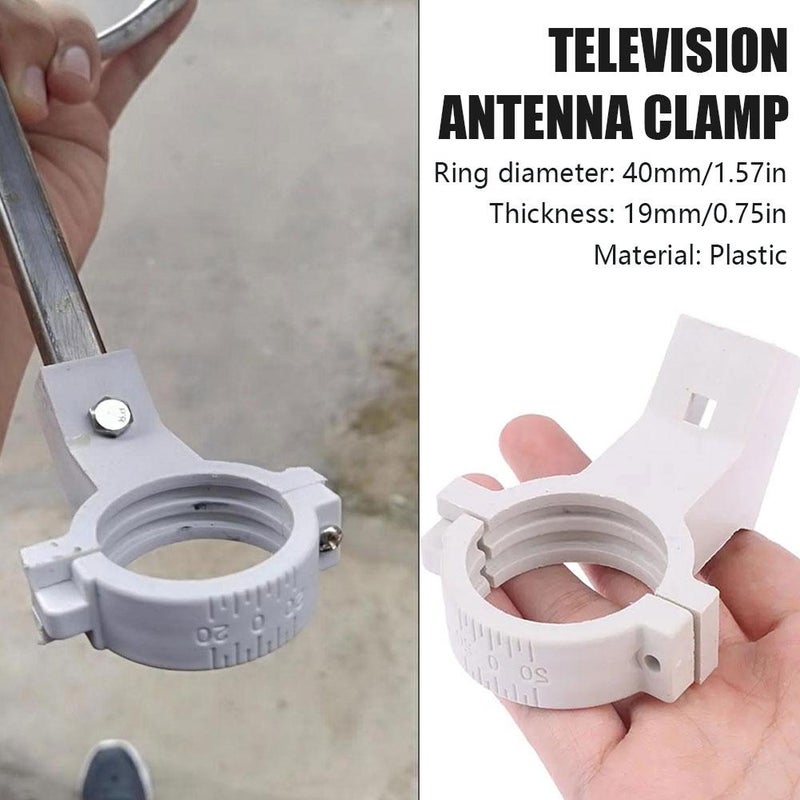 TV antenna clamps, household-connected high-frequency head clamps wholesale, 45-inch small dish antennas, thickened plastic KU clamps - Image 5
