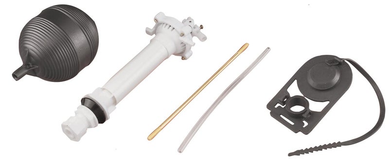 Plumb Pak Complete Toilet Repair Kit Fill Valve, Flapper, Float Replacement for 8.5" Tanks - Image 3