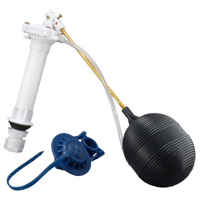 Plumb Pak Complete Toilet Repair Kit Fill Valve, Flapper, Float Replacement for 8.5" Tanks - Image 5