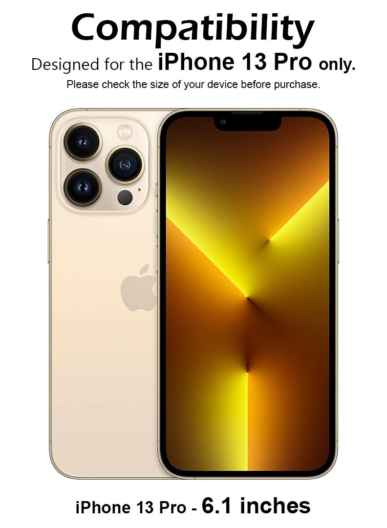 رفع القضية واقي شاشة الخصوصية لهاتف Apple iPhone 13 Pro 9H Hardness Anit Spy من الزجاج المقوى [حماية الخصوصية بنسبة 100%]، تركيب سهل خالٍ من الفقاعات، تغطية كاملة ومضاد للخدش - Image 2