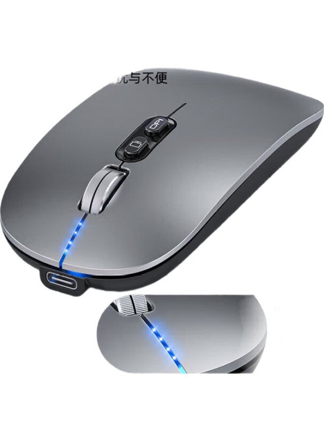 Stiger Wireless Mouse Compatible With Apple, Huawei, Matebook Laptops, Tablets, Desktop Computers, For Office And Gaming, Noiseless, Portable, Rechargeable, For Macbook Pro - Image 3