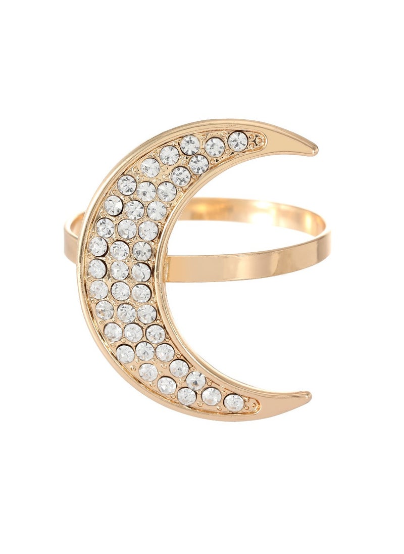 RnMoMo Napkin Ring, Metal Napkin Buckle Holder for Wedding Party Dinner Table Decoration  - Image 3