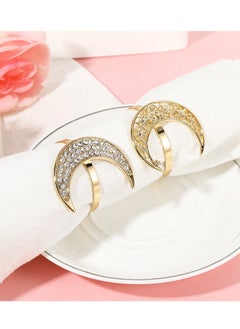 RnMoMo Napkin Ring, Metal Napkin Buckle Holder for Wedding Party Dinner Table Decoration  - Image 1