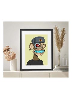 Bored Ape Yacht Club #9340 Poster With Frame 50x40 cm