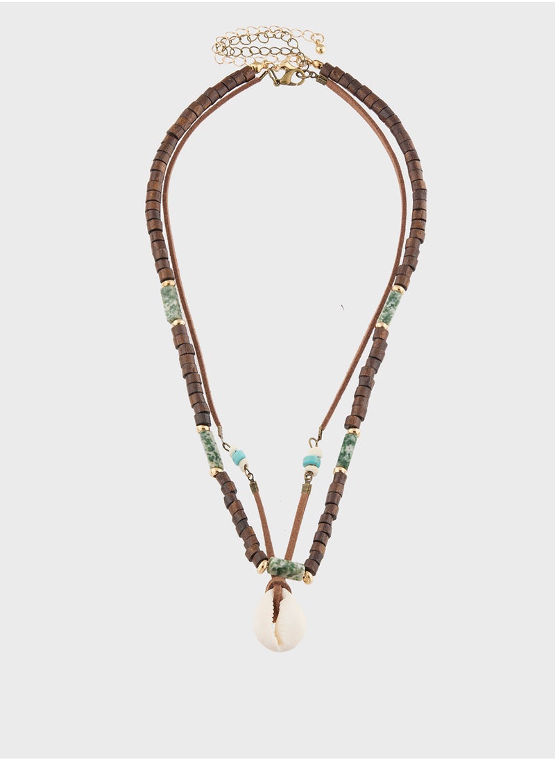 Seventy Five Beaded Necklace  - Image 1