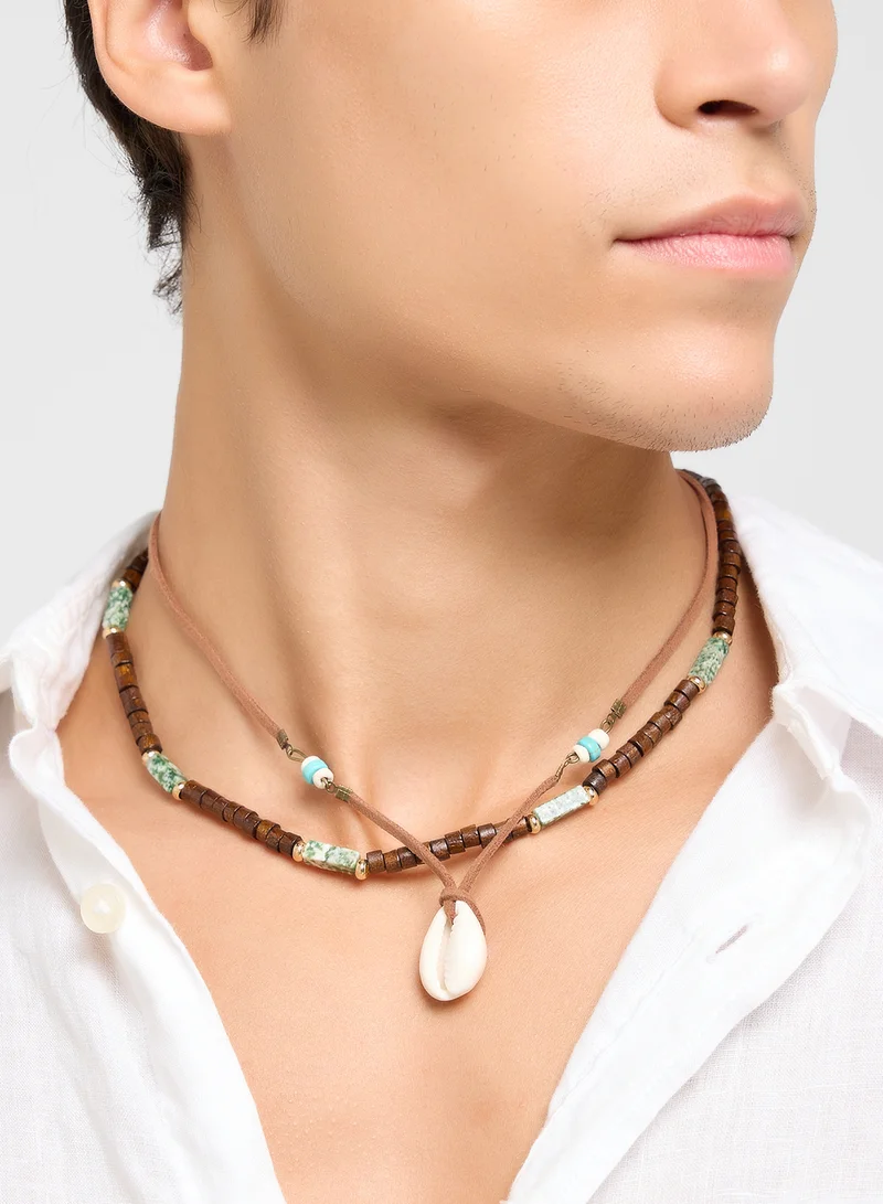 Seventy Five Beaded Necklace