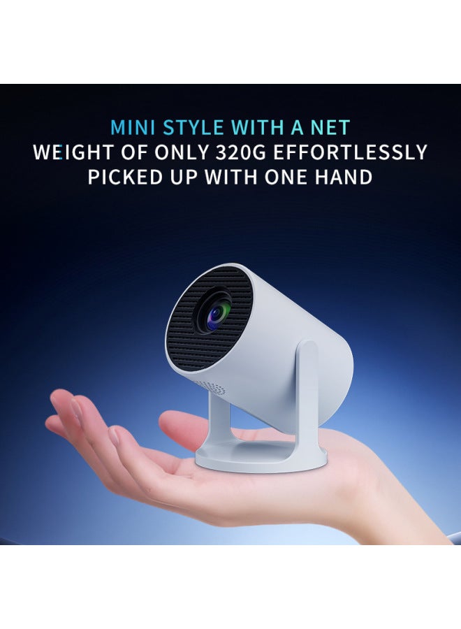 جهاز عرض صغير Hy300 بنظام أندرويد دقة 4K ذكي محمول للمنزل والمكتب والهواء الطلق عرض لاسلكي فائق الدقة - Image 4