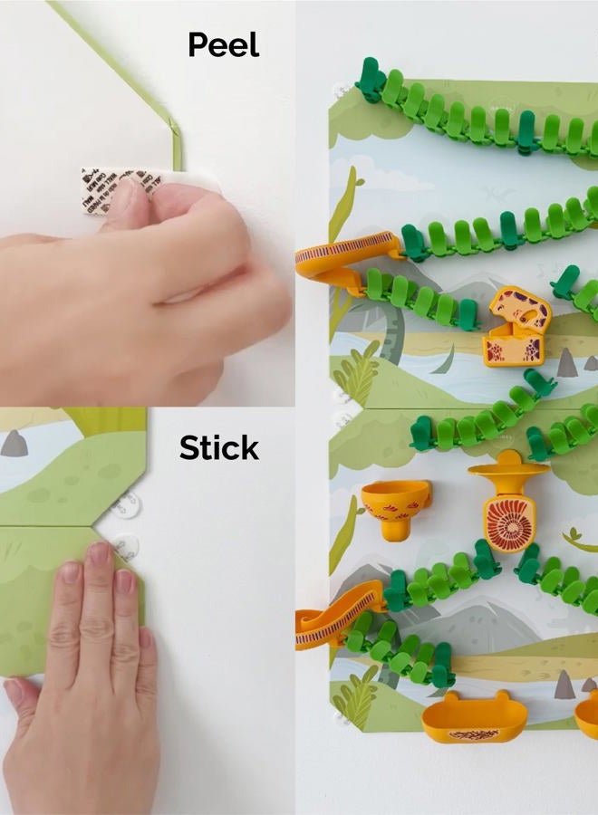ORIBEL VertiPlay Magnetic Marble Run - Dino Quest - Image 5