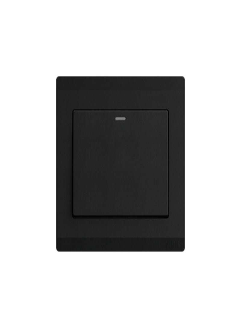 ABB BL111-885,1Gang 1Way 20AX DP Switch w/Neon,Starry Black color