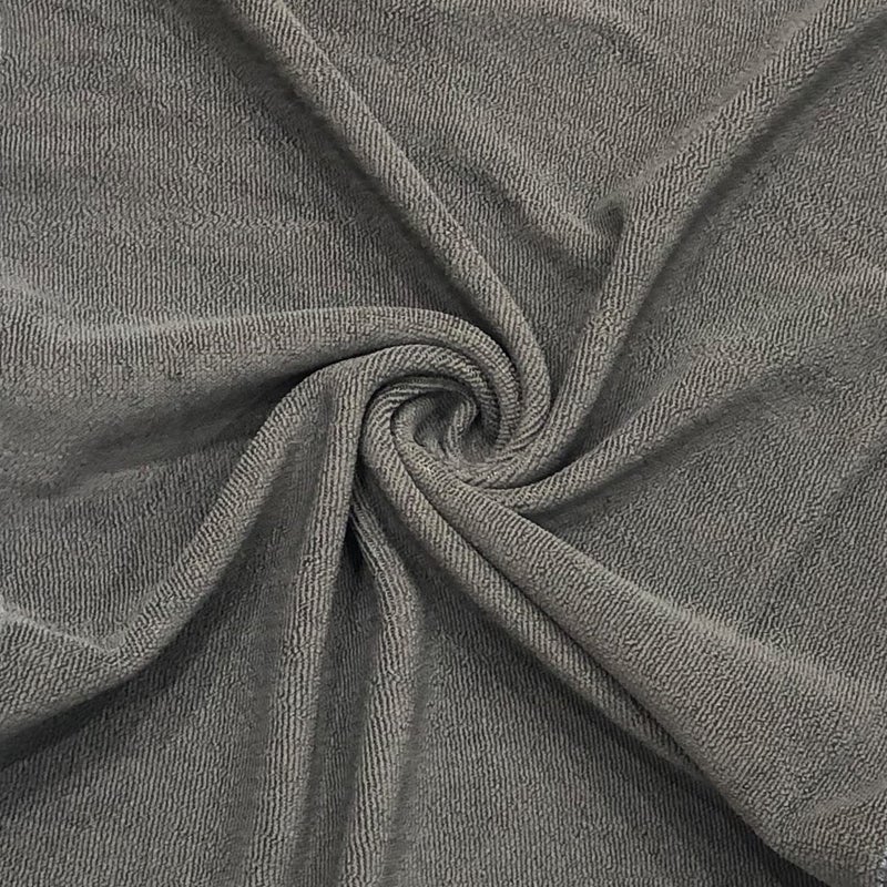 STAMIO Microfiber Hand Towel Set Super Soft (Set of 3, Grey) - Image 4