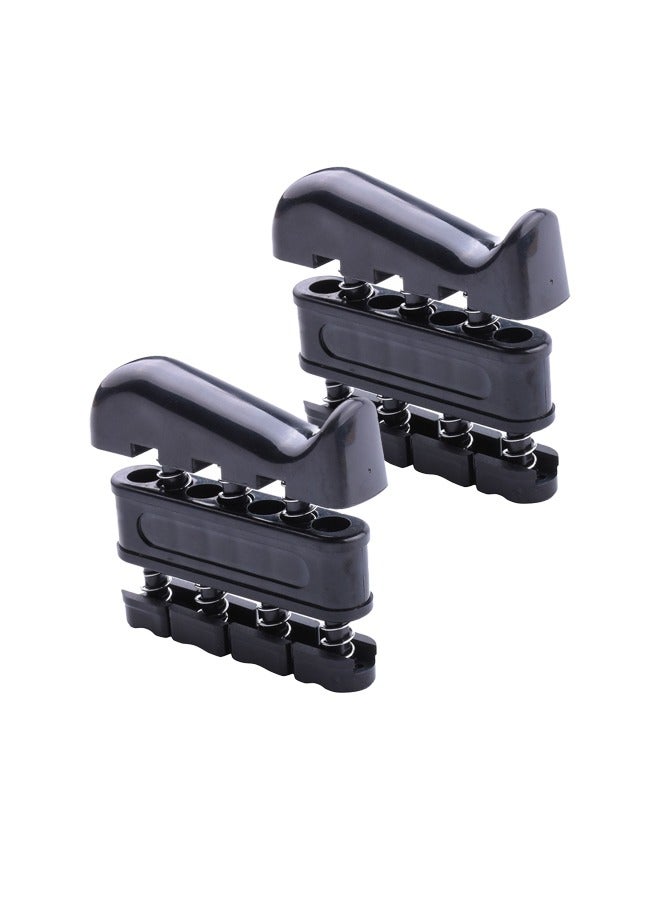 Generic 2pcs Finger Strength Trainer, Black  - Image 1