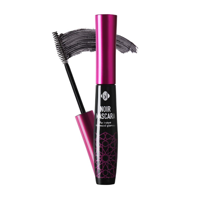 bl BL BL Lashes Noir Mascara â€“ Extension & Lash Lift Safe, Smudge-Proof & Clump-Free, Long-Lasting Volume, Oil-Proof Aftercare Formula, Nourish & Strengthen Lashes (Black, 8ml) - Image 1