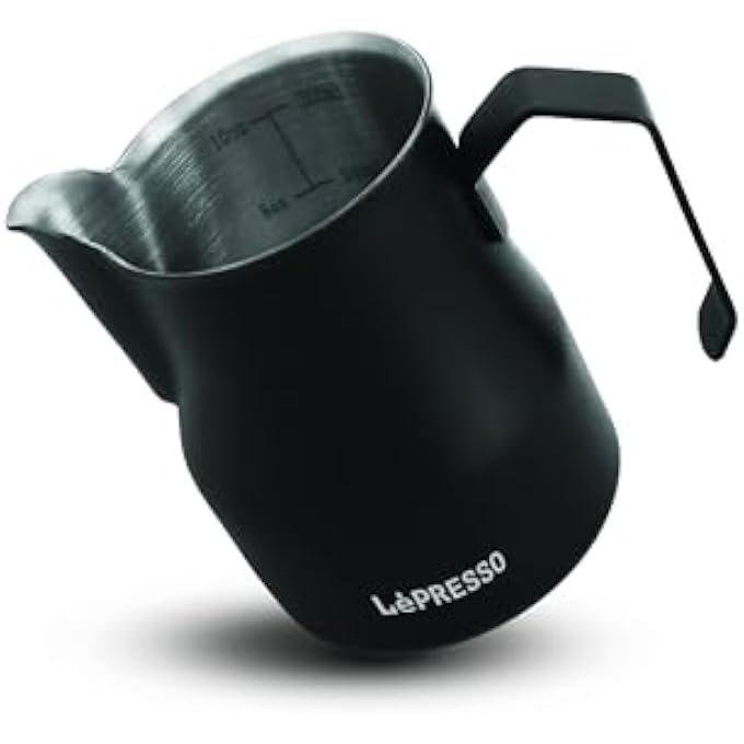 Unity Milk Frothing Pitcher 350Ml12Oz Black Stainless Steel Steaming Jug For Latte Art Coffee  Cappuccino  Barista Tool With Measurement Markings  Art Pen - Image 2