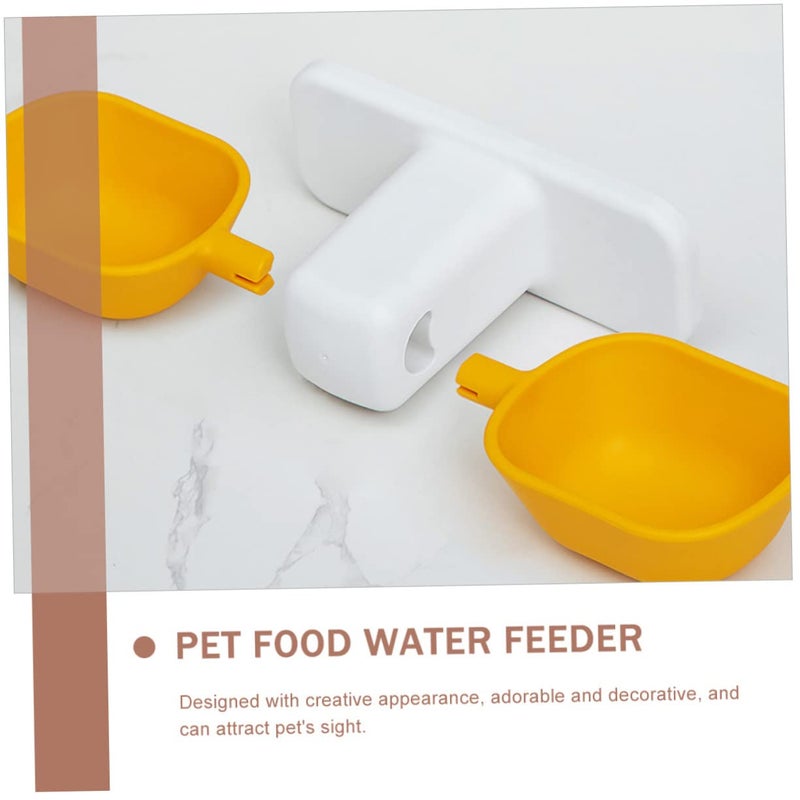 Automatic Pet Feeder and Water Dispenser Dual Bowl Set Easy to Use and Clean - Image 4