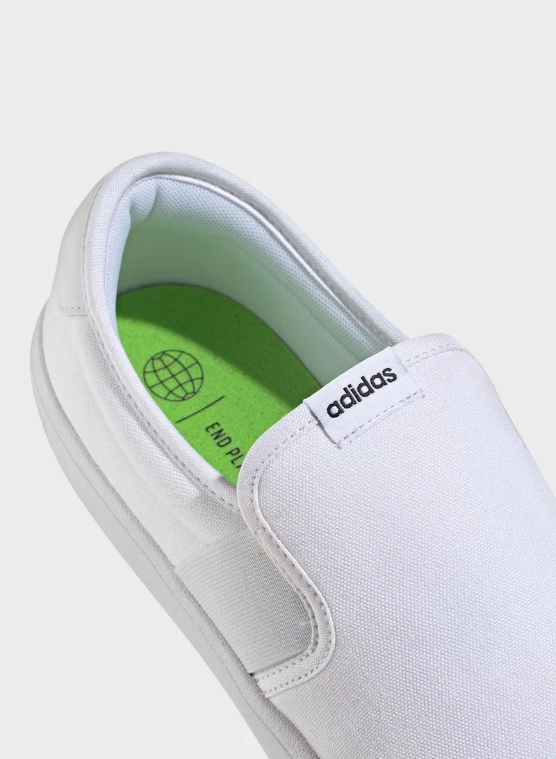 Adidas VULC RAID3R Lifestyle Skateboarding Slip-On Canvas Shoes
