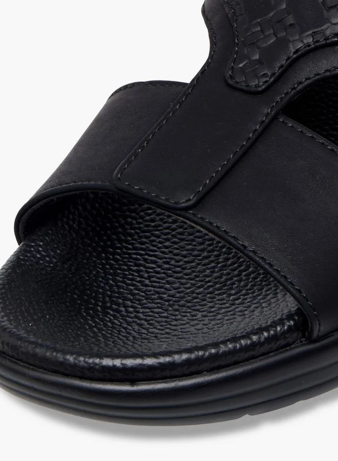 LBL by Shoexpress BLACK Men Slip-On Comfort Sandals for Men | Best Price UAE