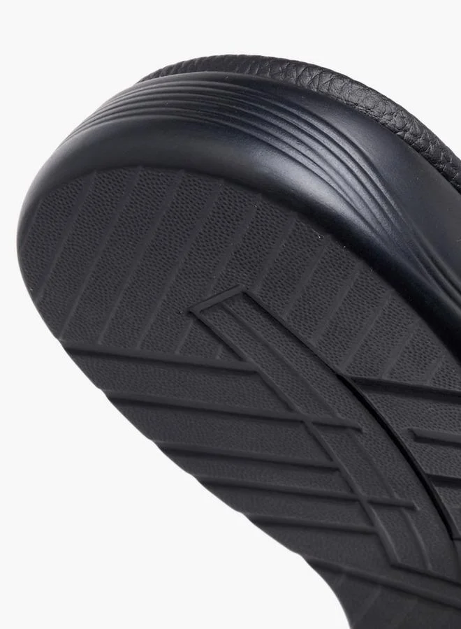 LBL by Shoexpress BLACK Men Slip-On Comfort Sandals for Men | Best Price UAE