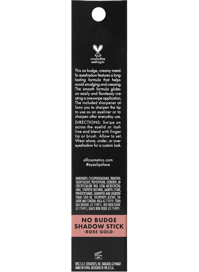 elf No Budge Shadow Stick - Rose Gold Rose Gold - Image 4