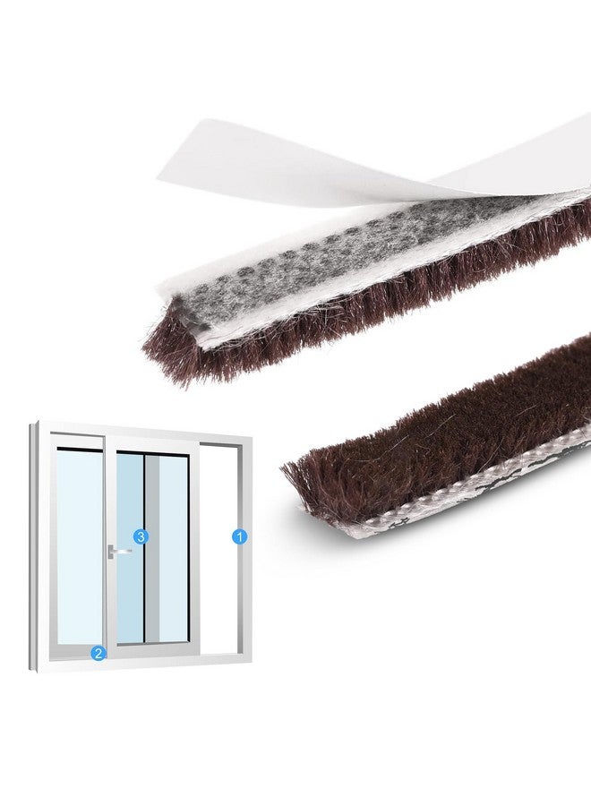 Homeaura Door Strip for Sealing Bottom Gap - Rubber Strips for Windows Soundproofing Sliding Door Stopper | Magnetic Seals | Dust Proof Home Filler | UPVC AC Sealer (5 Pcs of 1 Meter) - Image 1