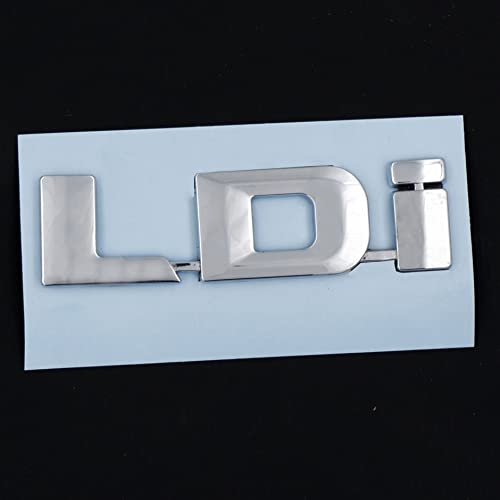 Asraw LDI Car Sticker - LDI Emblem Badge Monogram Universal for Car (8x2cm) - Image 2