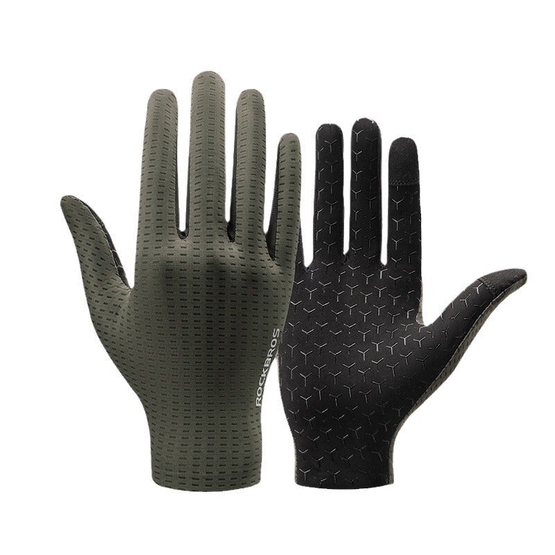 Sports Gloves With Air Cushion Anti Slip Wear Resistant Protection For Fitness Cycling And Outdoor Activities - Image 2