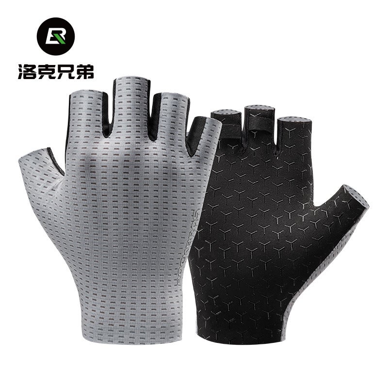 Sports Gloves With Air Cushion Anti Slip Wear Resistant Protection For Fitness Cycling And Outdoor Activities - Image 1