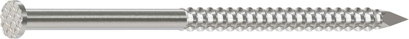 Simpson StrongTie S6SND1 Ring-Shank Wood Siding Nail, 2 Inch x 0.092 Inch, 13 Gauge, Full Round Head, Diamond Point, Type 304 Stainless Steel (Pack of 120) - Image 3